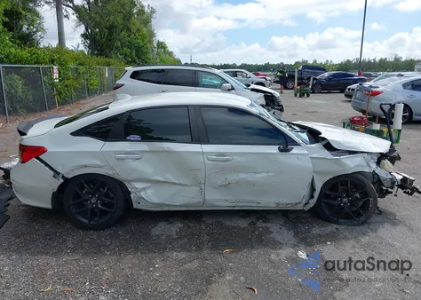 2022 Honda Civic Sport из США, поврежденный, VIN 2HGFE2F54NH574535